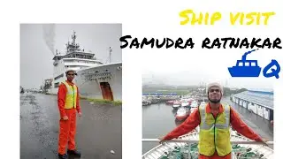 First ship visit at MAZGAON DOCK⚓ | SAMUDRA RATNAKAR ⛴️ #merchantnavy #merchantnavylife