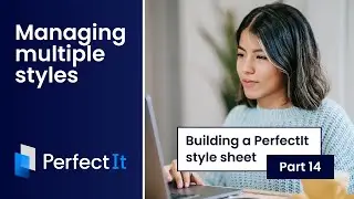 Building a PerfectIt style sheet Part 14: Managing multiple styles