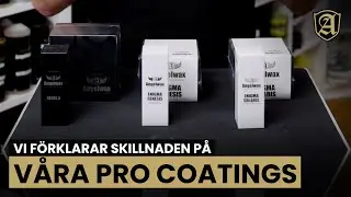 Detta är våra PROFFS COATINGS!