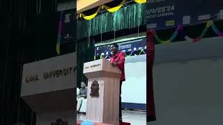 Chief Guest for Waves Inauguration 2024 | Anna University CEG Campus 