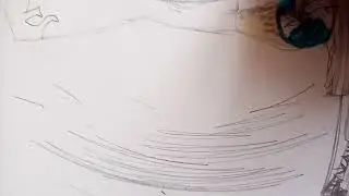 я рисую момент Минато против Тоби из Наруто. (не до конца 😅)