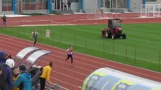 1 забег 4х100 девушки. Первенство города по эстафетному бегу 19.09.18