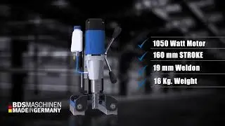 Pipe Drilling Machine | Tube Drilling With Magnetic Base | INNOVATIVE Made in Germany | PipeMAB 200