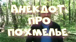 Анекдот про похмелье
