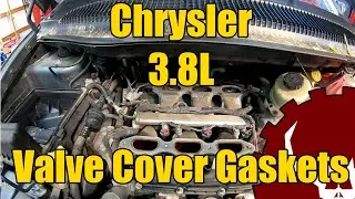 Chrysler Engine Work, How To Replace Valve Cover gaskets and Upper Intake Removal
