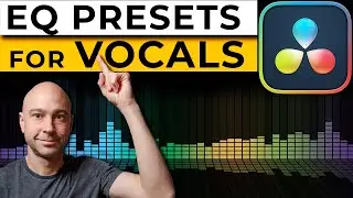 How to Save EQ Presets 🎛 in DaVinci Resolve 18 & My DaVinci Resolve EQ PRESTS PACK 2!