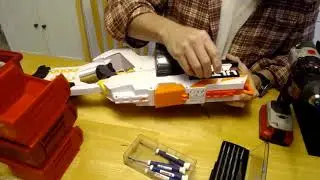 How to take apart & put a NERF One Ultra Gun back together by N8THEGR8 Productions