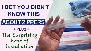 I Bet You Didn't Know This About Zippers. Plus The Surprising Ease of Installation.