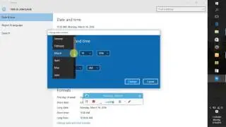 How to change date and time in pc 7   8    10