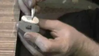 Making katana koshirae, component tsuka 8/12