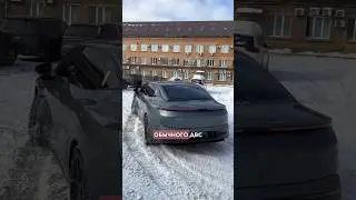 Simulated ICE engine sound in the ZEEKR 007🤔 