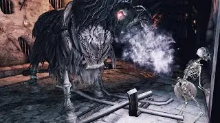 Колесница палача без урона. Класс Нищий (1 уровень). DARK SOULS 2.