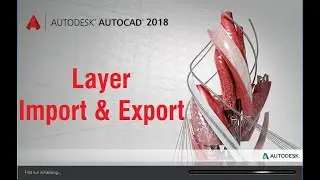 Autocad Layer Import and Export/Layer Import/Layer Export II Hindi/Urdu