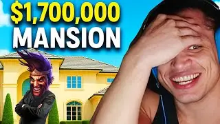 HE TRIED FLEXING HIS $1,700,000 MANSION!