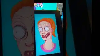 Rick & Morty Artwork in Adobe Illustrator ✨✍️ Summer Smith 