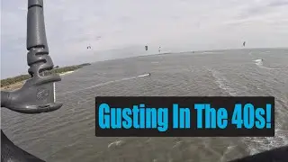 A Strong Wind Session In Tampa Bay Florida