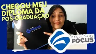 COMO É O DIPLOMA DA FACULDADE FOCUS (pós-graduação) - validado pelo MEC ♥☺