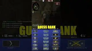 Guess rank, ace on pistol round 
