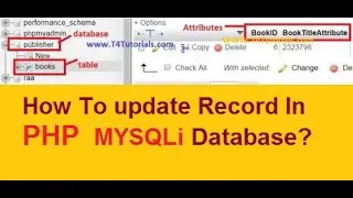 Update database tables records with PHP and MySQLi