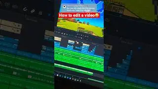 How to edit your mincraft videos 😭 