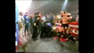 Wrestler Damien Demento in MathNet 1990