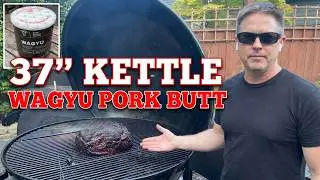 Boston Butt Injected w\ Wagyu Beef Tallow - Weber Ranch 37” Kettle