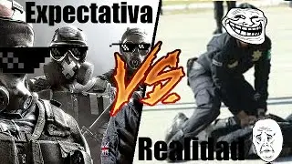Expectativa vs Realidad - Agentes del Rainbow Six Siege (Atacantes)