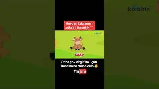 Heyvan balalarının adlarını öyrənək #hşaq #keşfet #azerbaycan