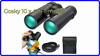 BEWERTUNG (2024): Gosky 10 x 42 Fernglas. WESENTLICHE Einzelheiten
