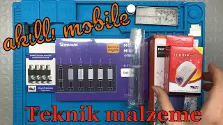 TEKNİK MALZEME KUTU AÇILIM(Mechanic Mortar Mini 6 In 1 Tornavida Takım)