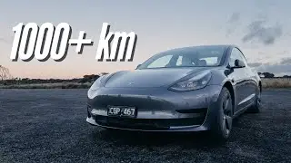 Cobain Road Trip pakai Mobil Listrik - Tesla Model 3