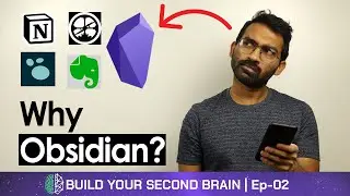 Why Obsidian  Is a Perfect Second Brain (2/10) - Build Your Second Brain(BYSB) #secondbrain