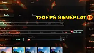 120 FPS in PUBG MOBILE