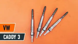 Så byter du glödstift på VW CADDY 3 Van [AUTODOC-LEKTION]