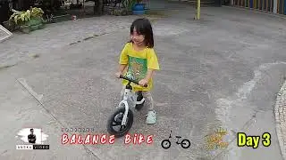 Latihan Balance Bike || Day 3 || Hanina Asy Syifa