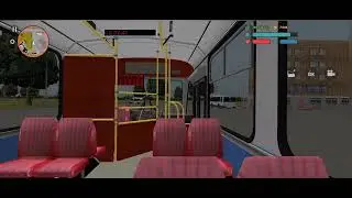 табло в автобусе IKARUS 160P в КРБ.