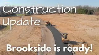 Construction Update: Brookside is Paved