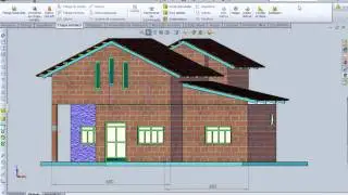 SOLID WORKS MODELAMENTO DA CASA COM CRISTIANO B.N