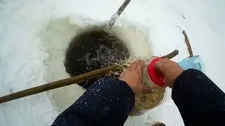 Checking hooks for burbot 11/15/2023