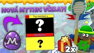 Padla mi NOVÁ MYTHIC VČELA? + 2x POLLEN!🐝🎁┃96#┃Bee  Swarm Simulator