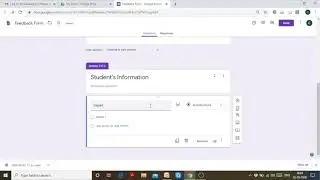 Google Form Sections & Logic (Part 1)