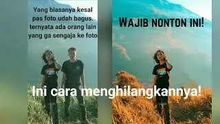 Cara menghilangkan objek foto | Di Android