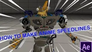 HOW TO MAKE ANIME SPEEDLINES -Adobe After Effects 2019