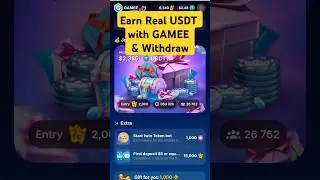 GAMEE Earn Real USDT  | Gamee Join & Earn Jetton | Gamee Telegram Bot Withdrawal 
