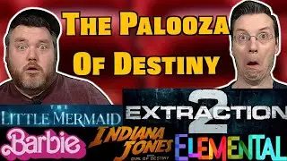 Indy 5, Barbie, Little Mermaid & More - Trailer Reactions - Trailerpalooza 33