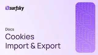 How To Use Cookies - Export Import Tutorial