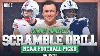 Johnny Manziel REVEALS His Ohio State vs Penn State Pick & More College Football Week 10 Best Bets!