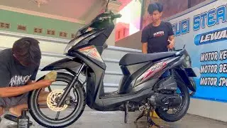 Kita Perintis Bukan Pewaris, Slebew 💦 Usaha Cuci Motor Lewane