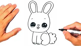 How to draw a Kawaii Rabbit | ¡ SUPER MEGA EASY !