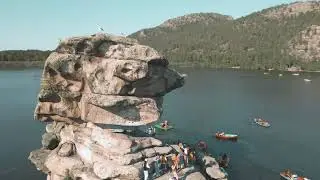 Боровое аэросъемка